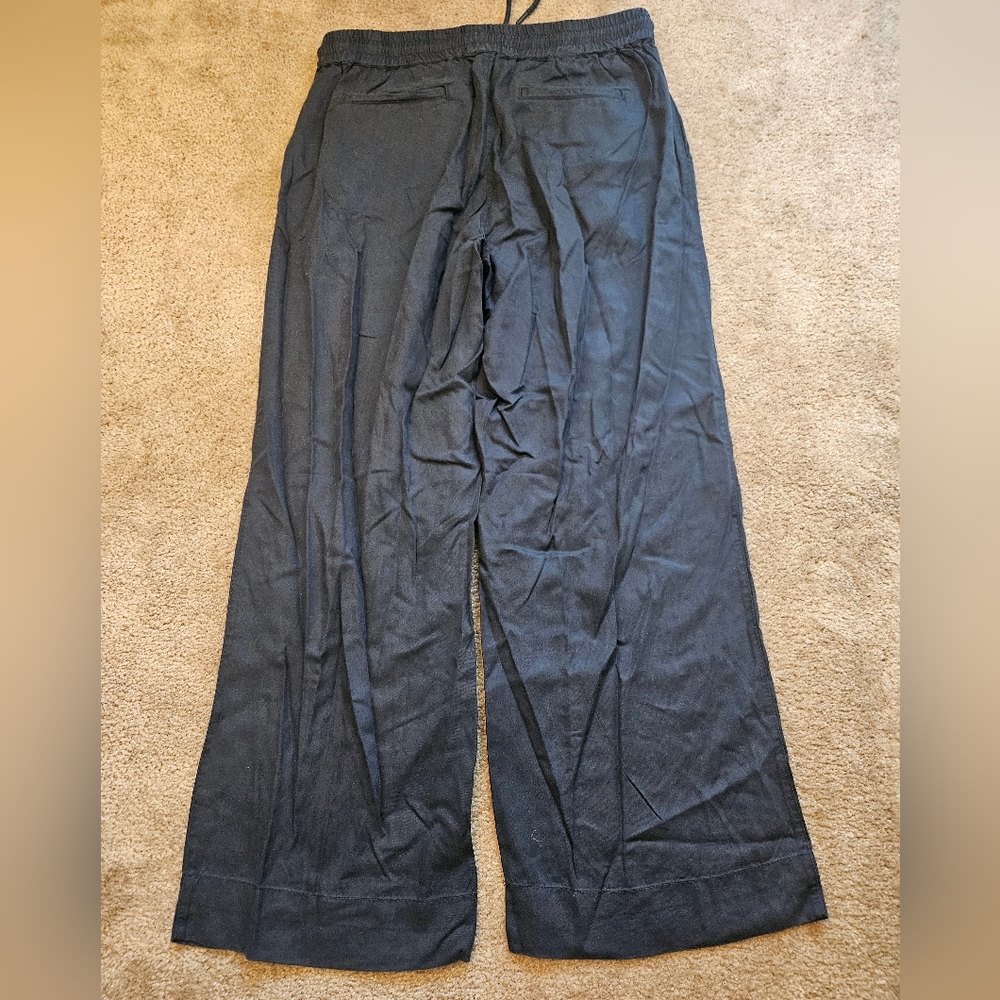 NWT Quince Vintage Wash Tencel Wide Leg Pants - Picture 2 of 4